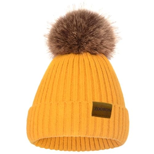 Cozy Faux-Pom Beanie