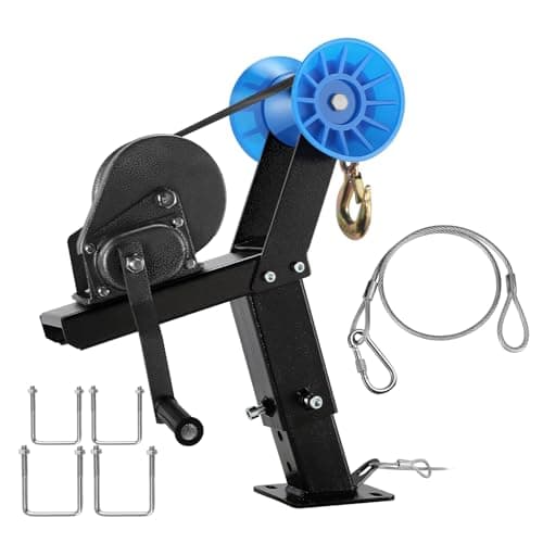 Integrated 1200 lb Winch