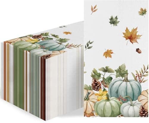 Watercolor Autumn Napkins