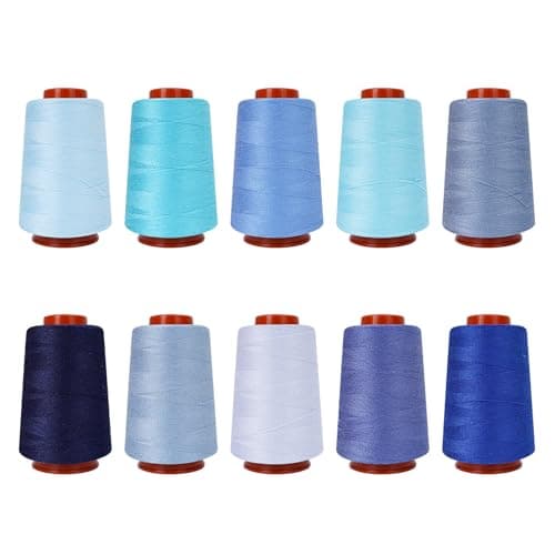10-Color Polyester Threads