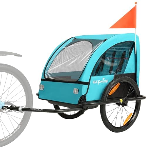 Double Kids Bike Trailer