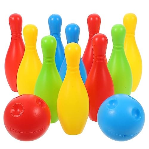 Kids’ Colorful Bowling Set
