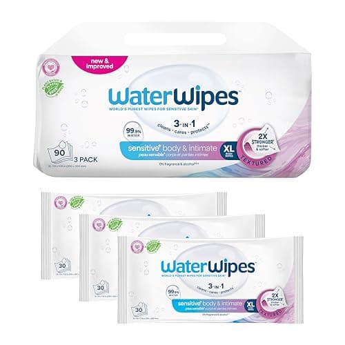 WaterWipes Sensitive+ Wipes