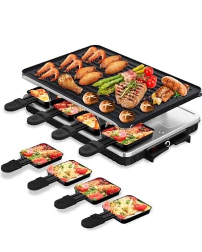 Compact Electric Raclette Grill