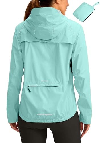Packable Cycling Rain Jacket