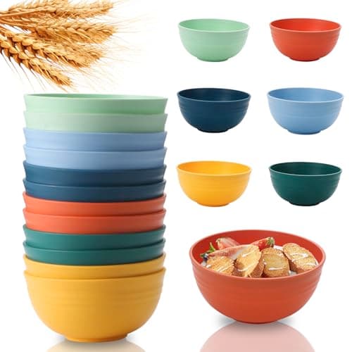 12-Piece Wheat Bowls