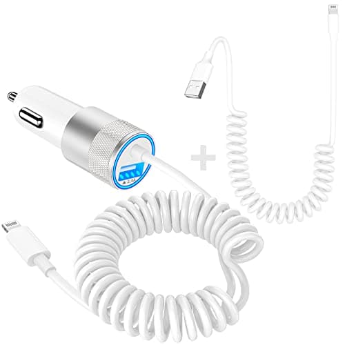 MFi Coiled Car Charger