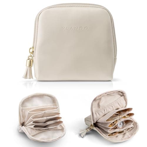 Compact Velvet Jewelry Case