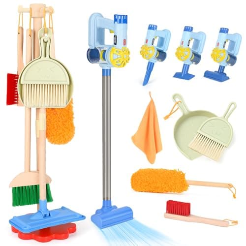 Wooden Toddler Cleaning Set