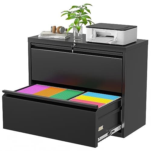 2-Drawer Metal Cabinet