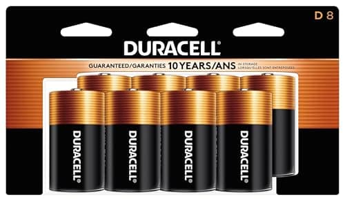 Duracell Coppertop D 8-Pack