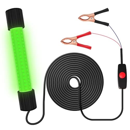 Compact Green Fish Light