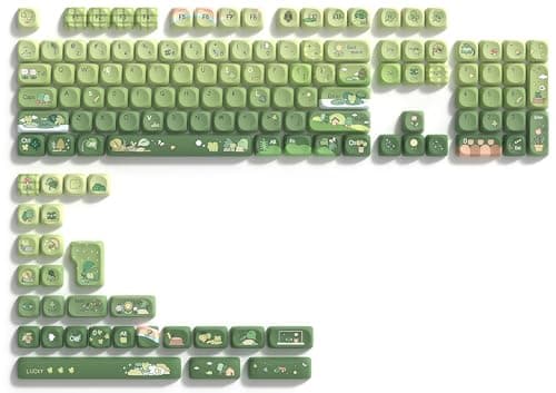 Matcha Frog PBT Set