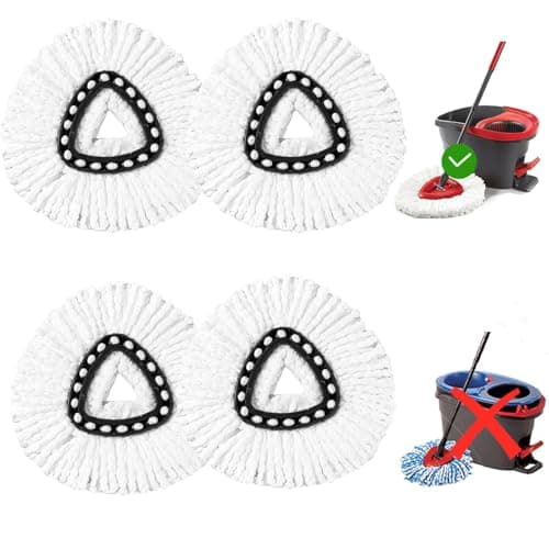 Triangle Spin Mop Heads