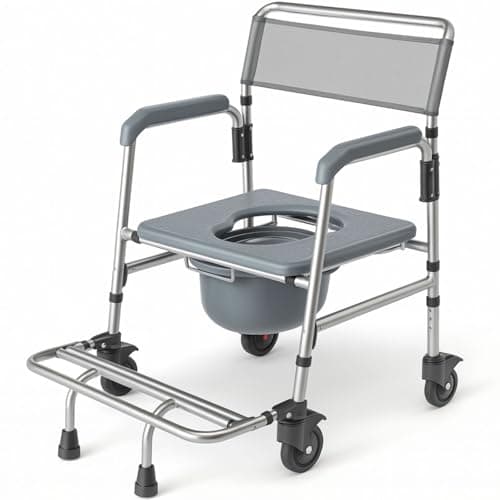 Commode Shower Wheelchair
