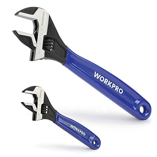 2-Piece Adjustable Wrench Set