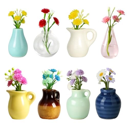 Ceramic Vase Fridge Magnets
