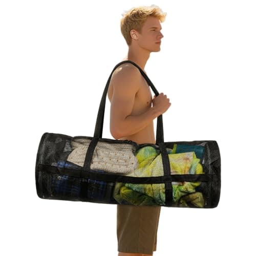 Foldable Mesh Duffel