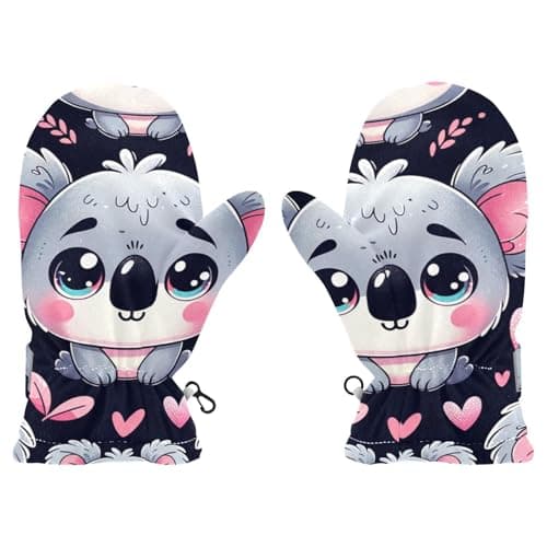 Koala Fleece Mittens