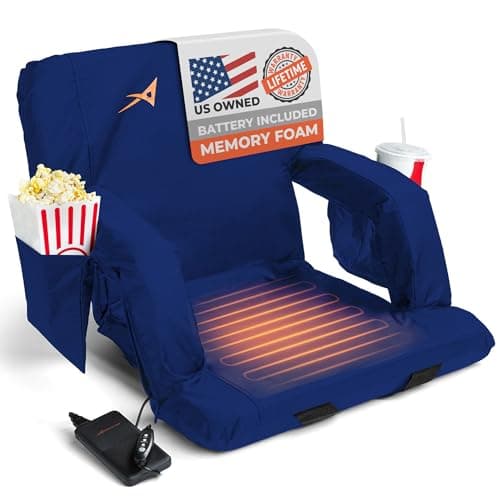 Heated Bleacher Seat