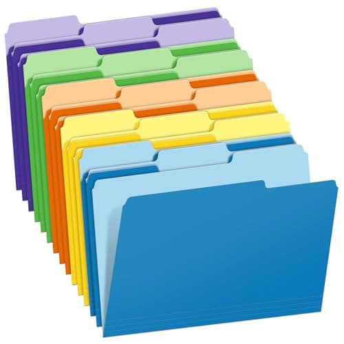 Two-Tone Letter Folders