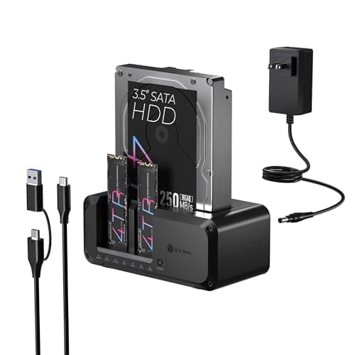 Triple-Bay NVMe Dock