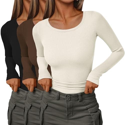 Scoop Neck 3-Pack Baselayers