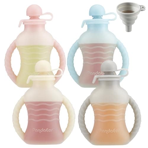 PandaEar 4oz Silicone Pouches