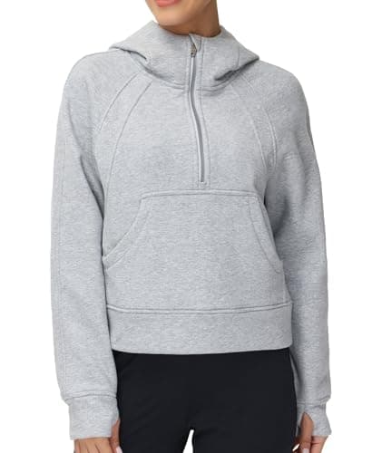 Half-Zip Fleece Hoodie