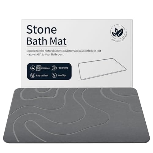 Diatomaceous Stone Bath Mat