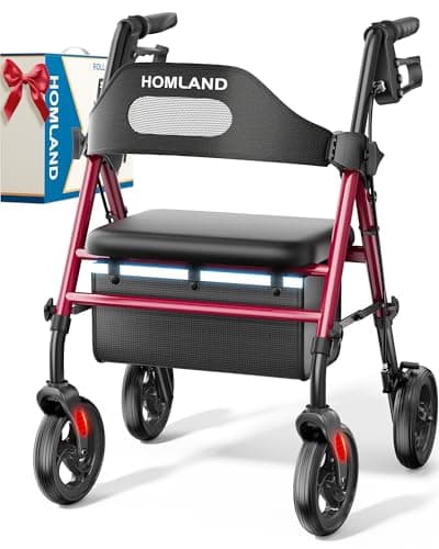8-Inch All-Terrain Rollator