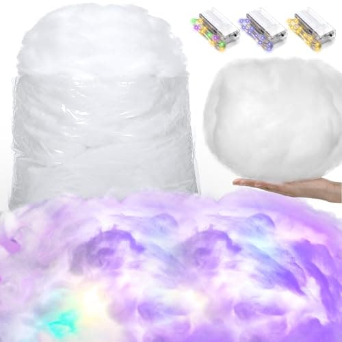Halloscume LED Snow Cotton