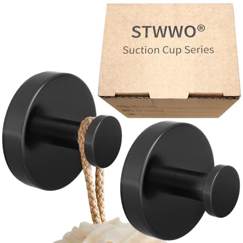 No‑drill Suction Hooks