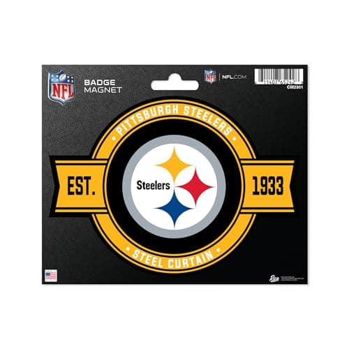 Steelers Badge Magnet