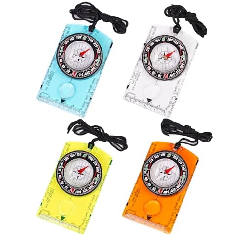 4-Pack Orienteering Compass