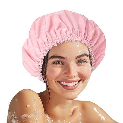 Double-Layer Long-Hair Cap