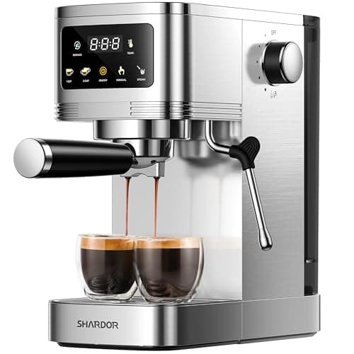 Touchscreen 20-Bar Espresso Maker