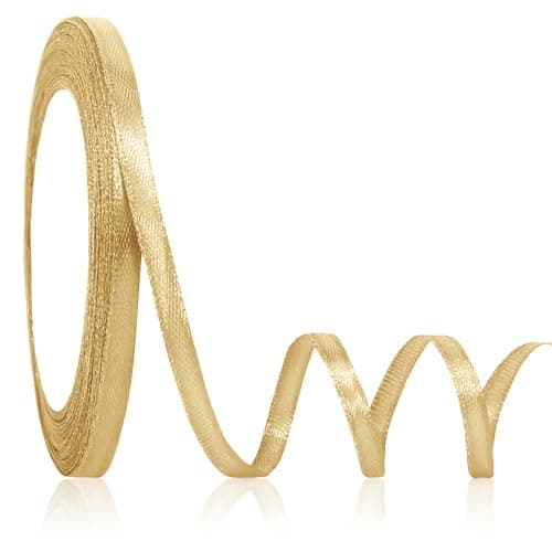 Gold 1/4-inch Satin
