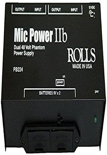 Dual Phantom Power Supply