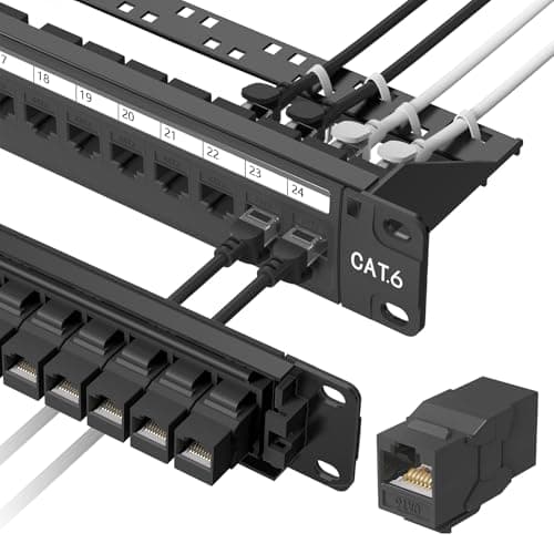 Preloaded 24-Port Cat6
