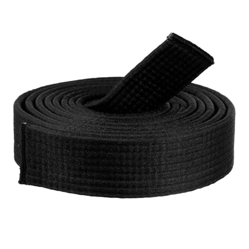 Double-Wrap Black Belt