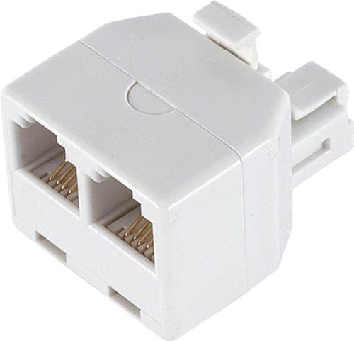 Duplex Wall Jack Adapter