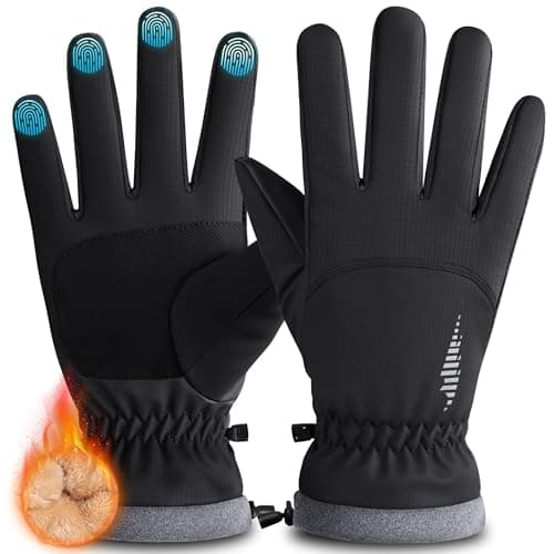 Reflective Ski Gloves