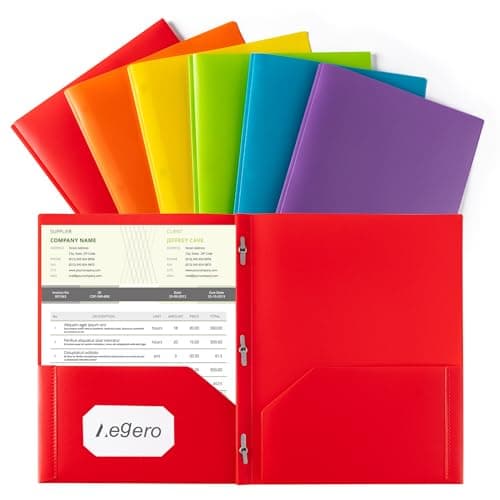 Color-Coded Pocket Folders