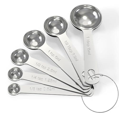 6-Piece Steel Spoon Set