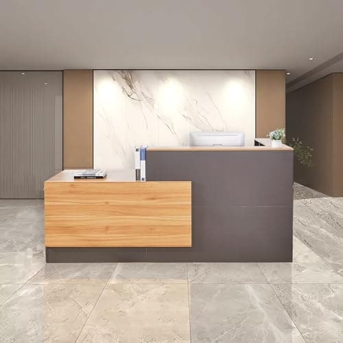 L-Shaped Front Desk