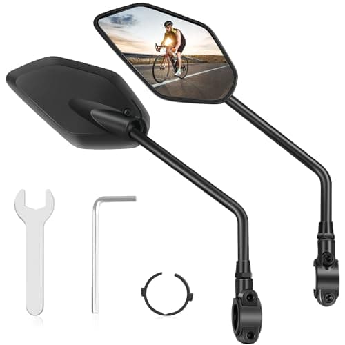 Extended Stem Bike Mirror