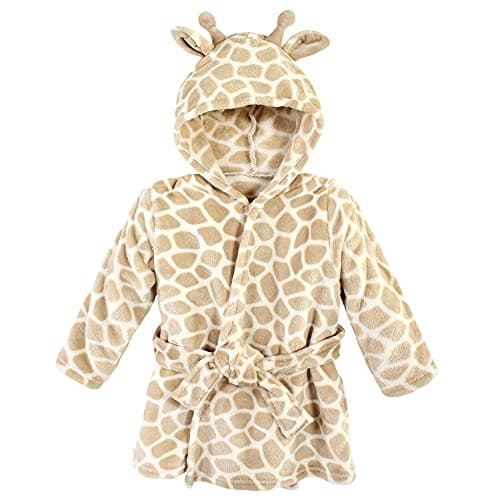 Plush Giraffe Hooded Robe