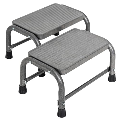 Steel Two-Pack Stools