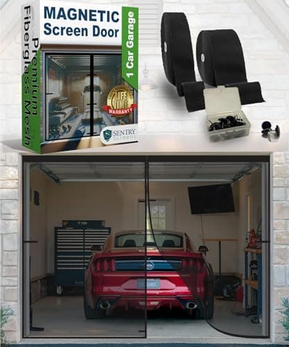 Magnetic Garage Screen